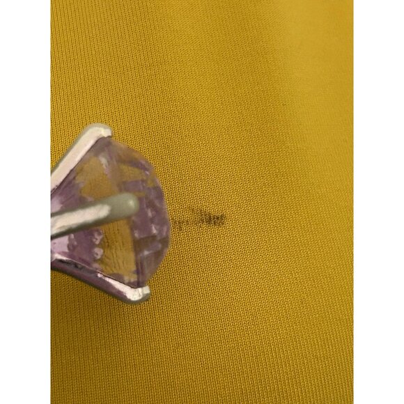 Reebok Yellow & blue Wrap-Style Sports Bra Size M Polyester/Spandex - Picture 4 of 7